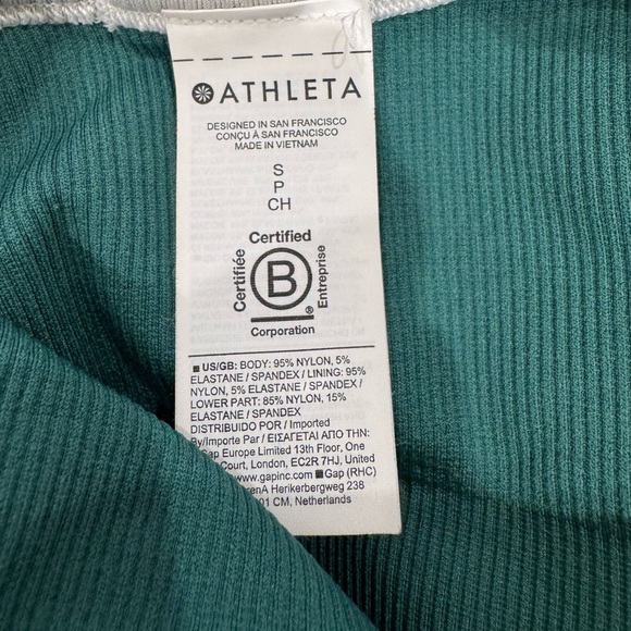 Athleta green sports Bra - Picture 3 of 3